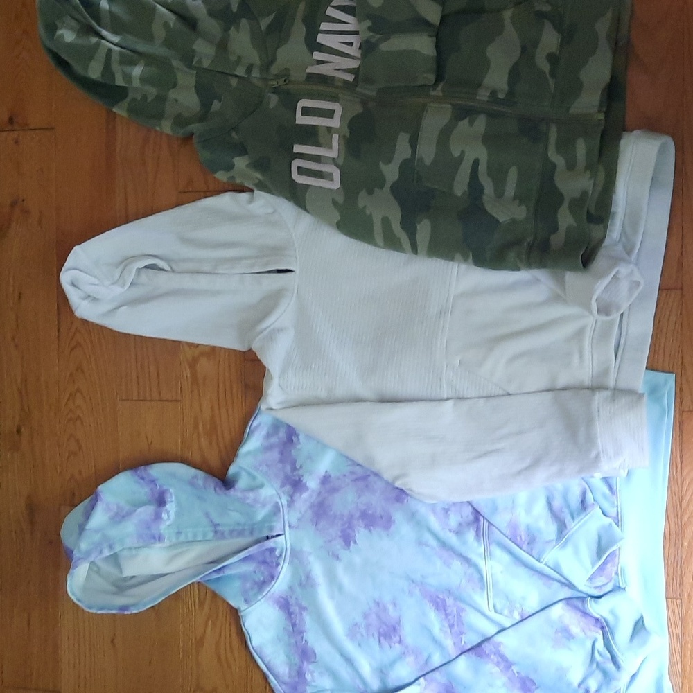 Girls size 10 lot of 3 Sweatshirts